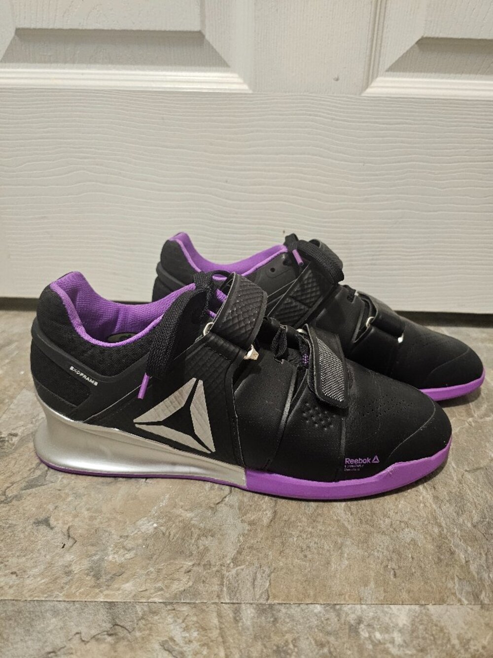 Womens Reebok Legacy Lifter Purple Grape Weightlifting Training Shoe Size 10